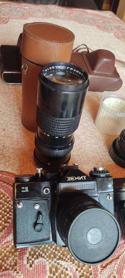 Sovietiniai fotografiniai prietaisai - nuotraukos Nr. 3