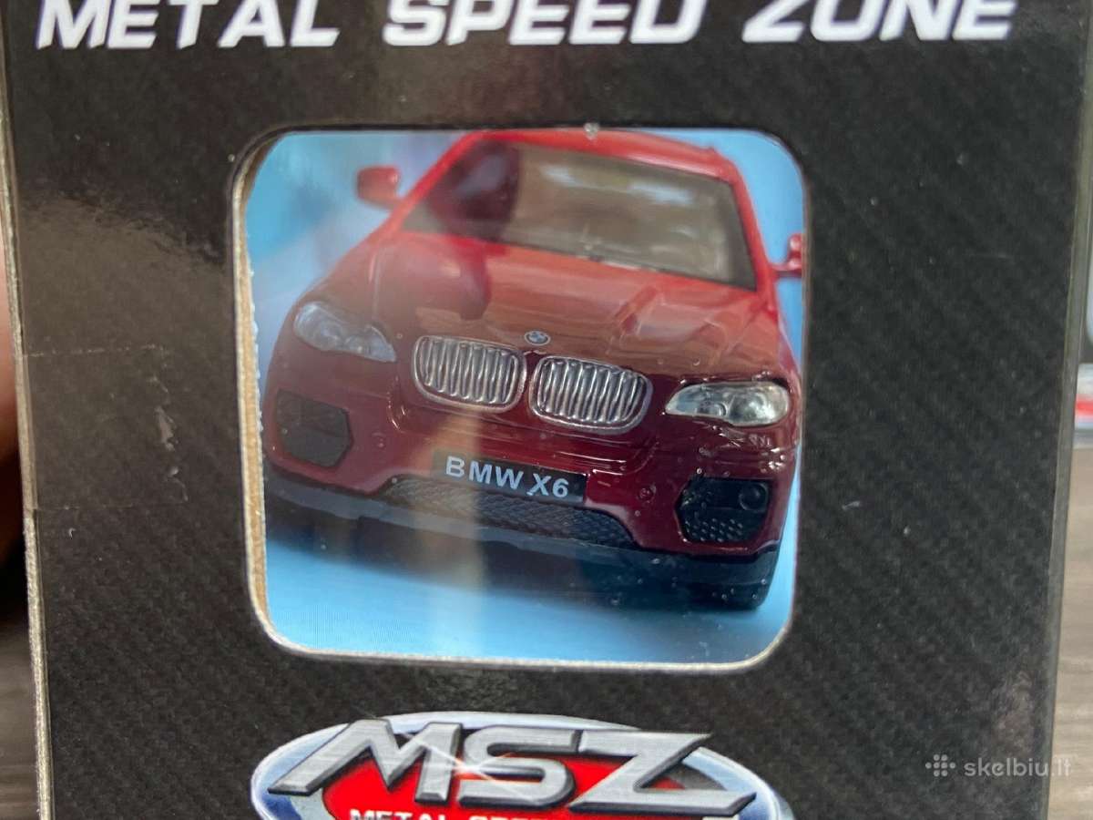 Modeliukai Bmw X6 7 Audi A7 Toyota Land Cruiser - nuotraukos Nr. 4