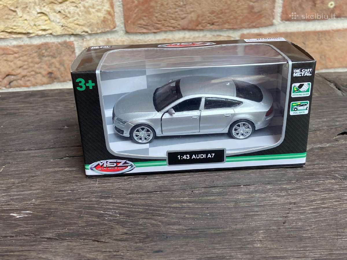 Modeliukai Bmw X6 7 Audi A7 Toyota Land Cruiser - nuotraukos Nr. 9