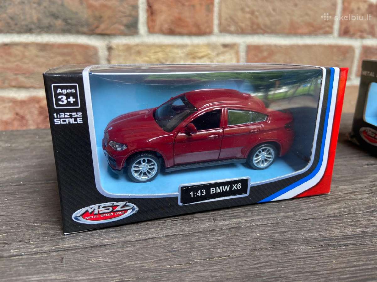 Modeliukai Bmw X6 7 Audi A7 Toyota Land Cruiser - nuotraukos Nr. 2