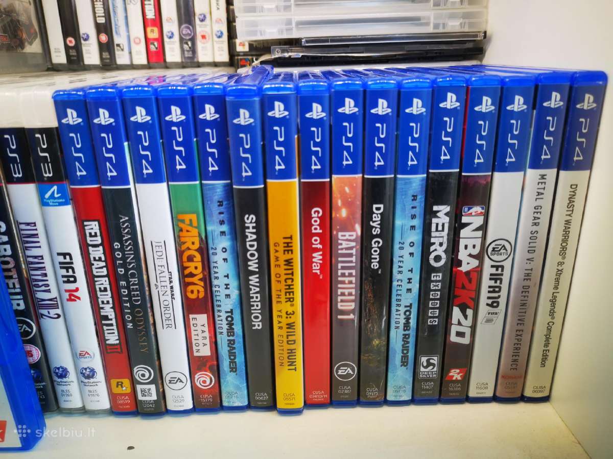 Ps4 žaidimai Vilnius