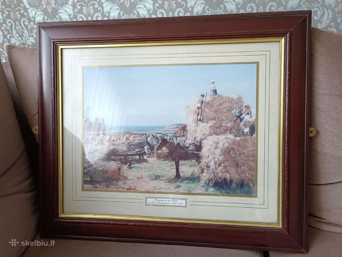 Škotų tapytojo David Farquaharson "print" paveiksl - nuotraukos Nr. 6