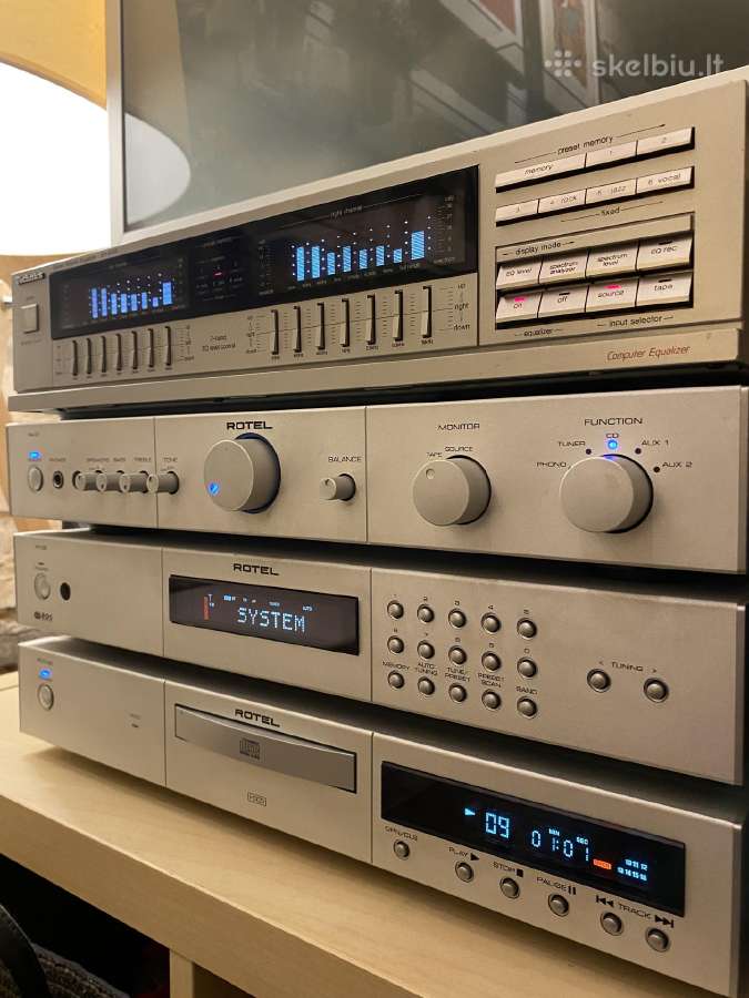 Audio centras Rotel ir Technics - nuotraukos Nr. 3