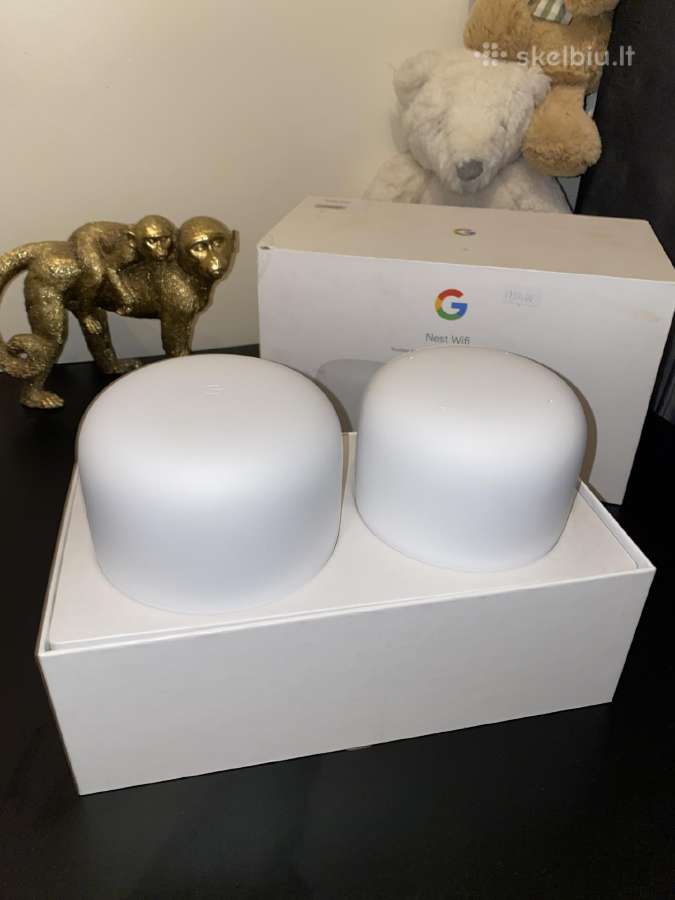 Google Nest Wifi maršrutizatorius + extend Skelbiu.lt