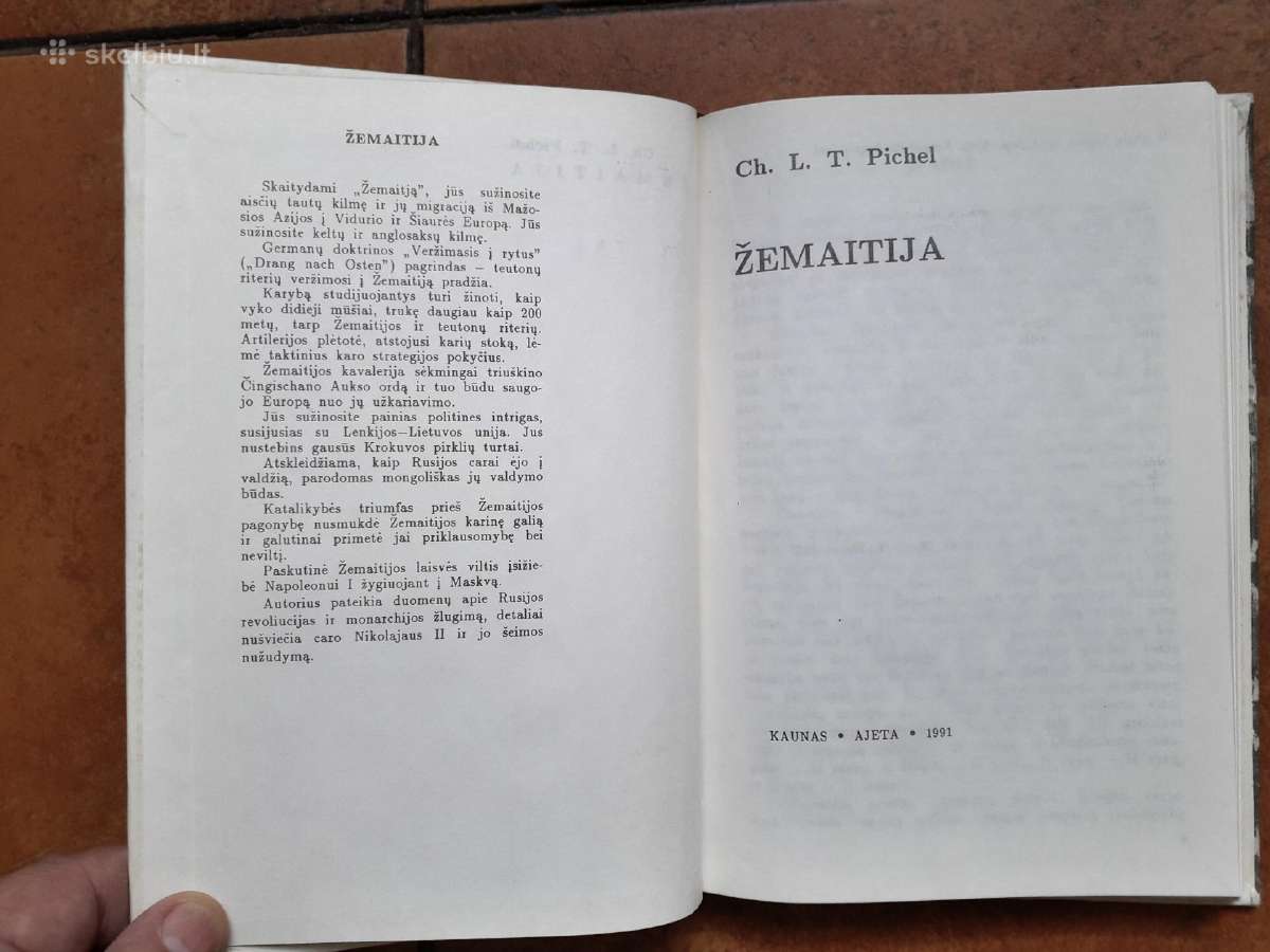 Ch. L. T. Pichel "Žemaitija" 1991 metai - nuotraukos Nr. 3