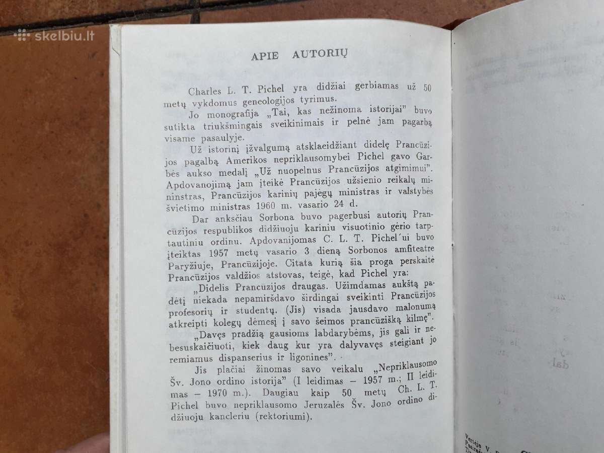 Ch. L. T. Pichel "Žemaitija" 1991 metai - nuotraukos Nr. 4