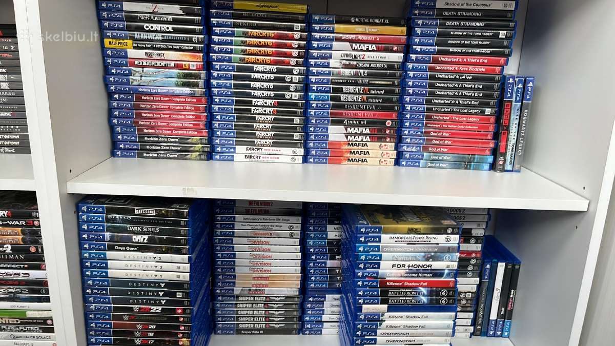 Parduodu sony playstation 4 slim su garantija - nuotraukos Nr. 6