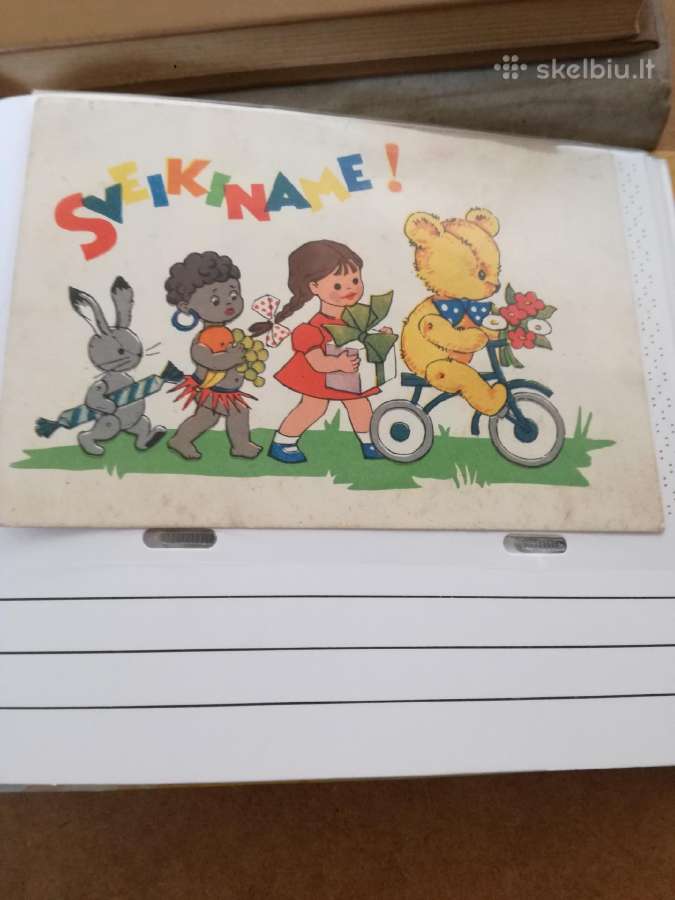 TSRS Lt. dailininku ,iliustratoriu atvirukai nen - nuotraukos Nr. 9