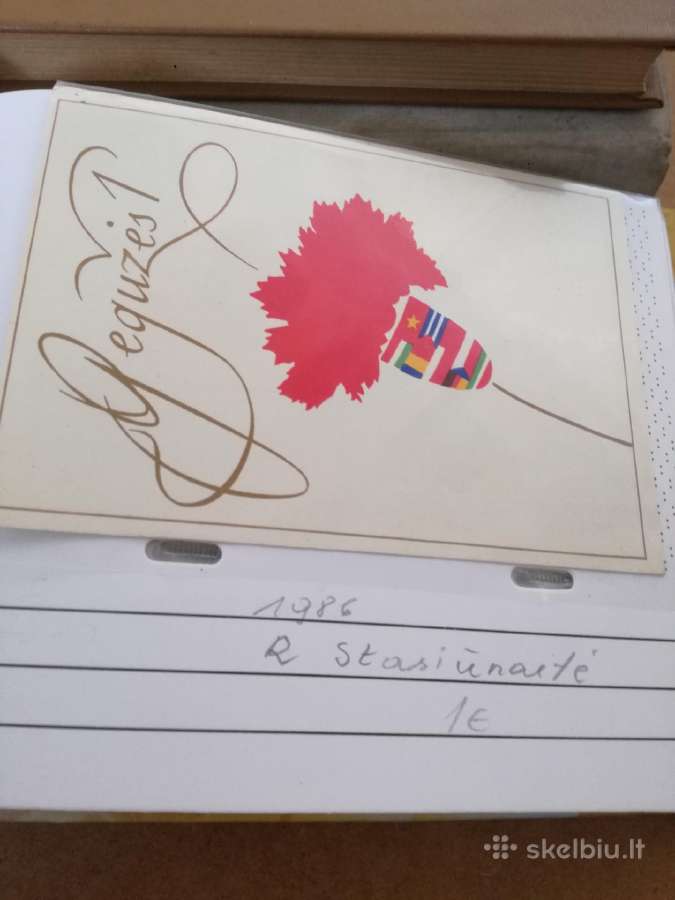 TSRS Lt. dailininku ,iliustratoriu atvirukai nen - nuotraukos Nr. 11