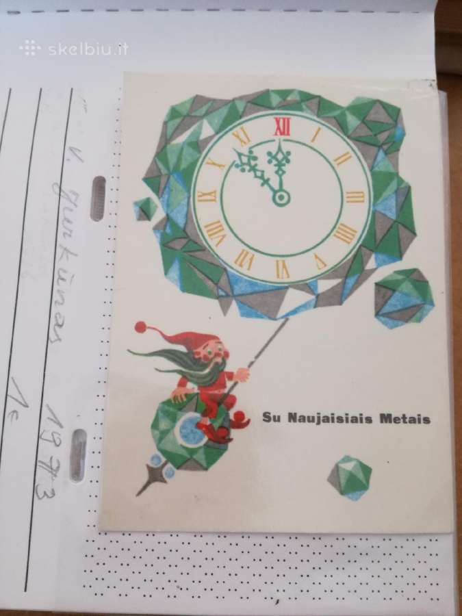 TSRS Lt. dailininku ,iliustratoriu atvirukai nen - nuotraukos Nr. 27