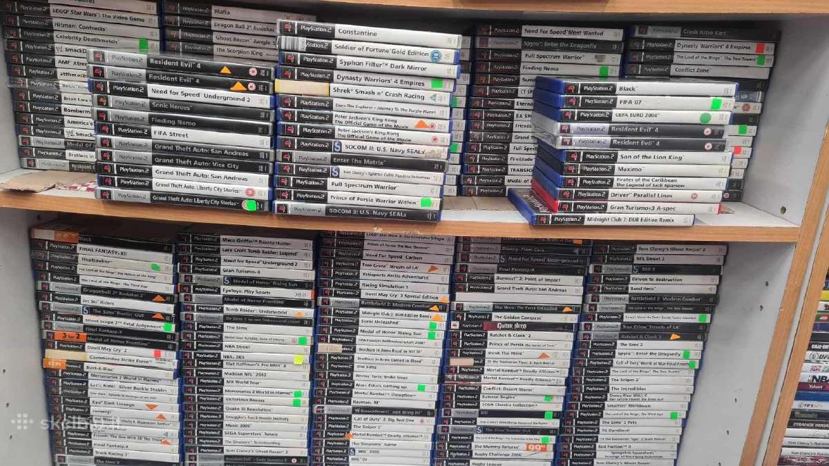 Parduodu sony playstation2 ps2 originalius žaidimu