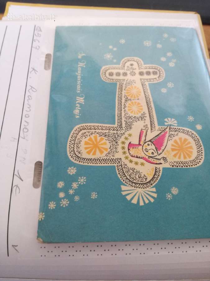 TSRS Lt. dailininku ,iliustratoriu atvirukai nen - nuotraukos Nr. 28