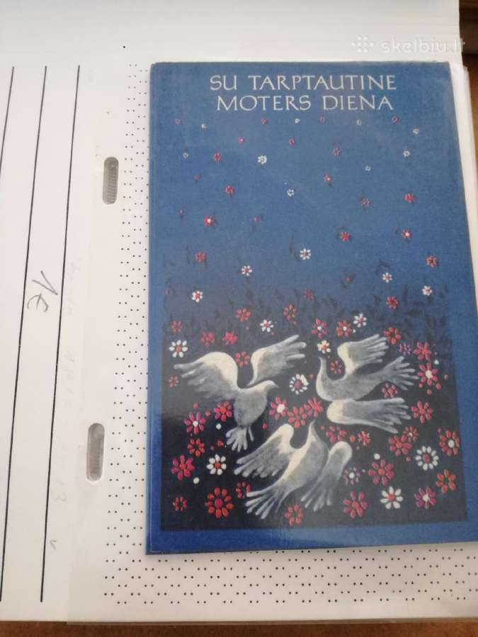 TSRS Lt. dailininku ,iliustratoriu atvirukai nen - nuotraukos Nr. 29