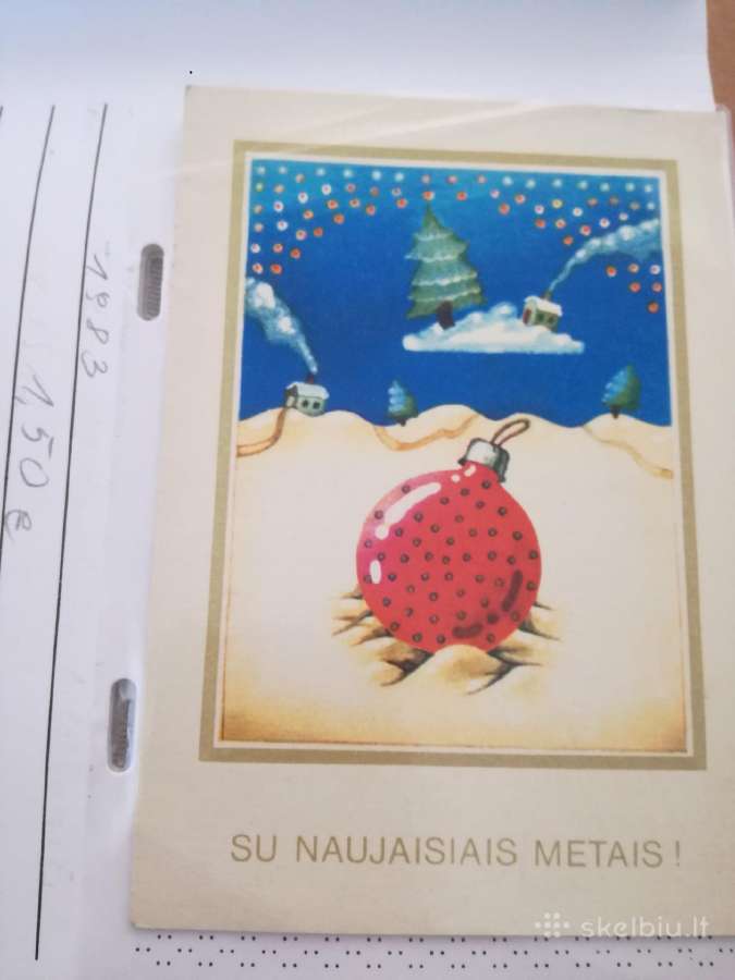 TSRS Lt. dailininku ,iliustratoriu atvirukai nen - nuotraukos Nr. 33