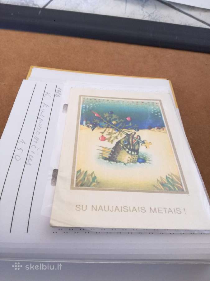 TSRS Lt. dailininku ,iliustratoriu atvirukai nen - nuotraukos Nr. 34