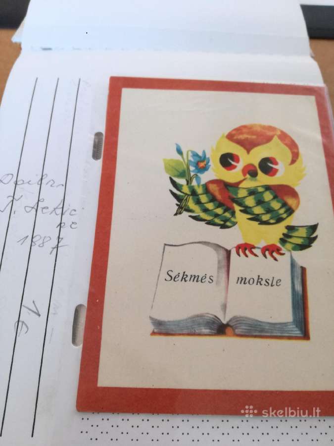 TSRS Lt. dailininku ,iliustratoriu atvirukai nen - nuotraukos Nr. 38