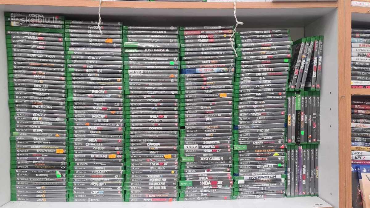 Parduodu Xbox One originalai žaidimai