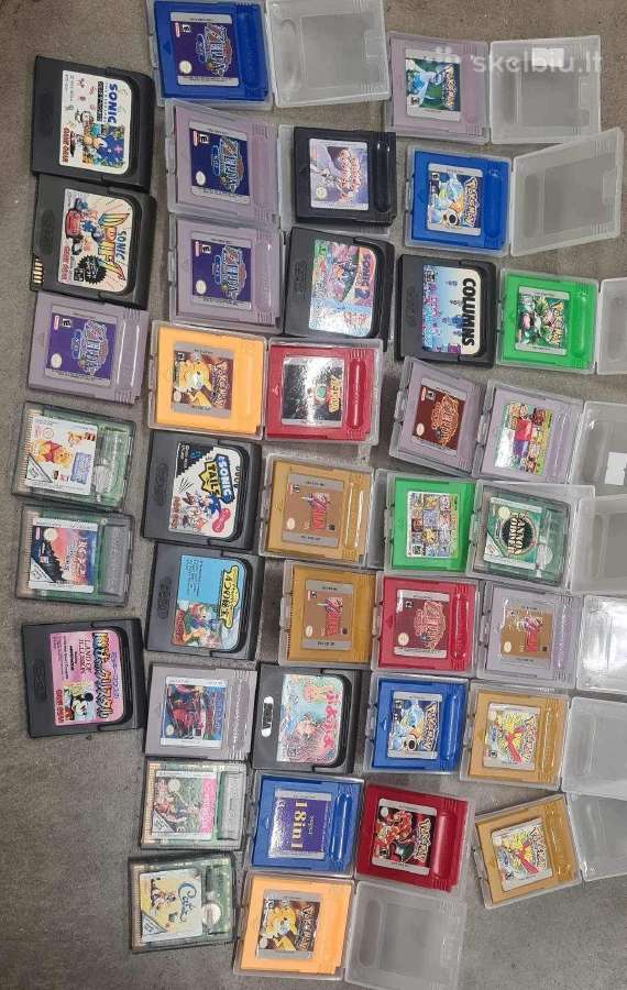Parduodu Gameboy Ir Gameboy Advance žaidimus - nuotraukos Nr. 2
