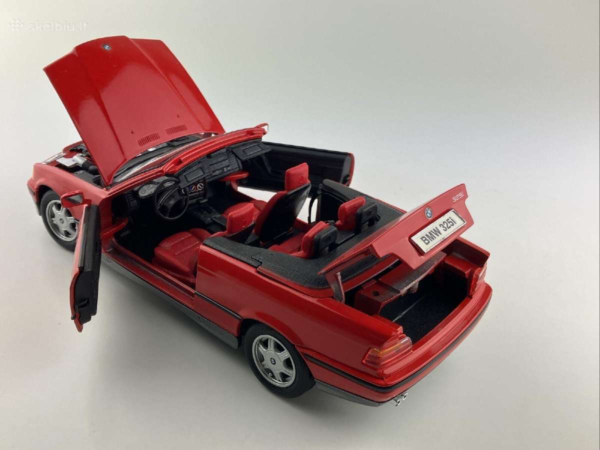 Bmw E36 325i E36 Cabrio 3 serijos kabrioletas - nuotraukos Nr. 2