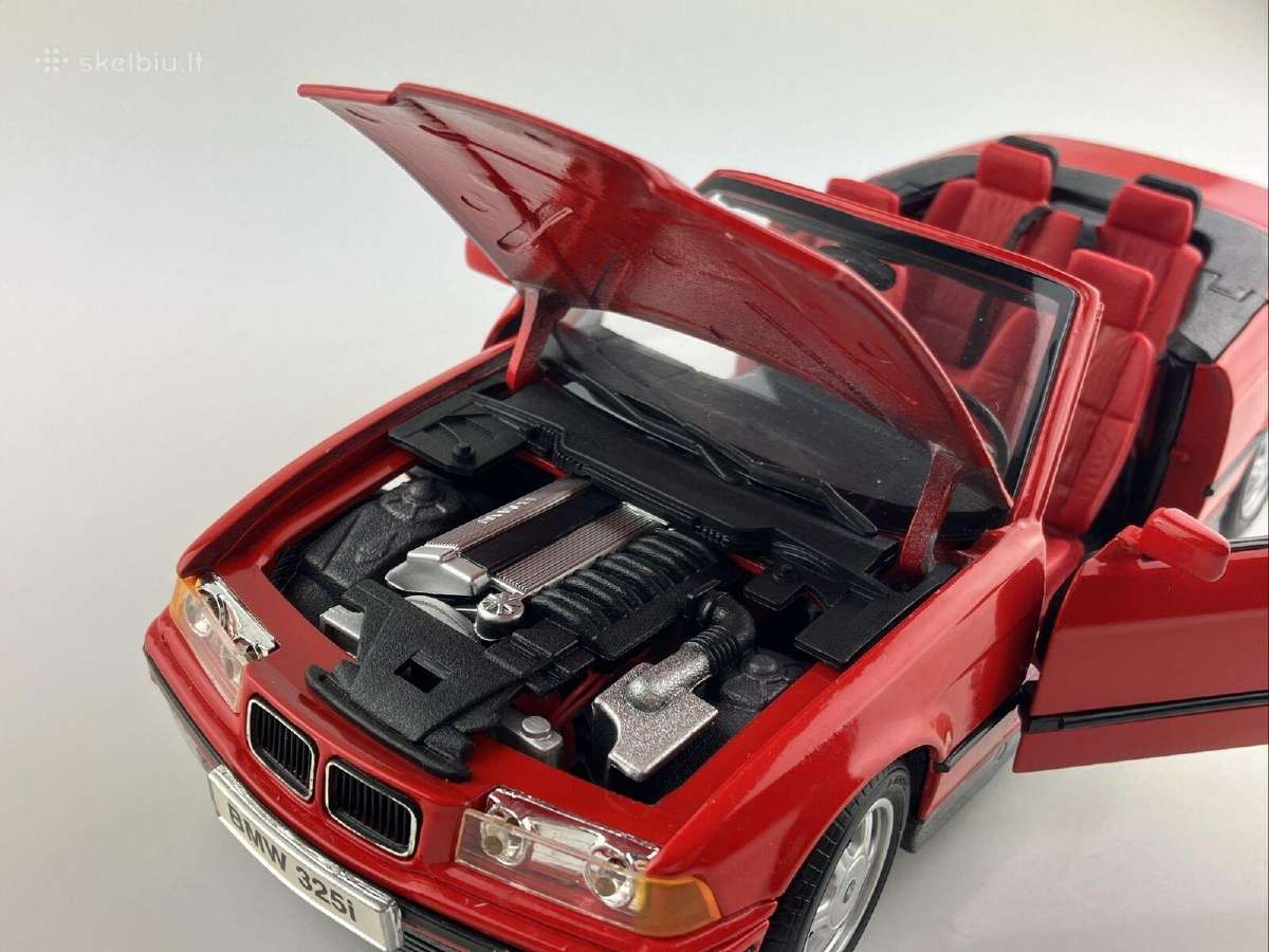 Bmw E36 325i E36 Cabrio 3 serijos kabrioletas - nuotraukos Nr. 3