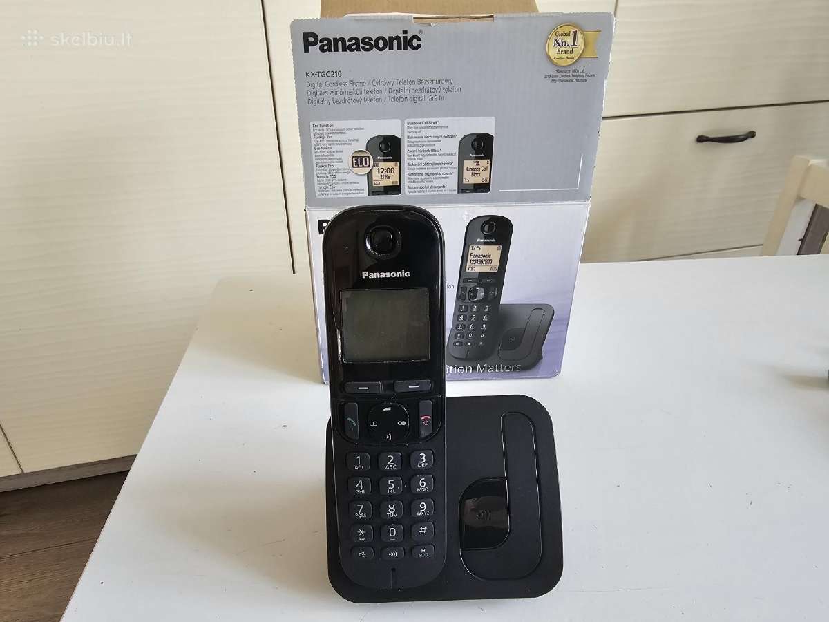 Nešiojamas bevielis telefonad