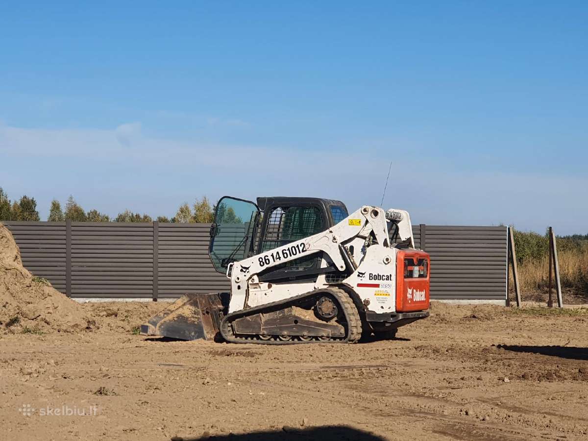 Vikšrinių bobcat nuoma. Vilnius - nuotraukos Nr. 2
