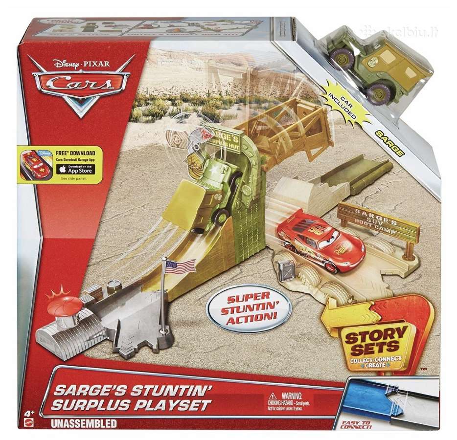 Disney Pixar Cars automobilių trasos iš Mattel - nuotraukos Nr. 15