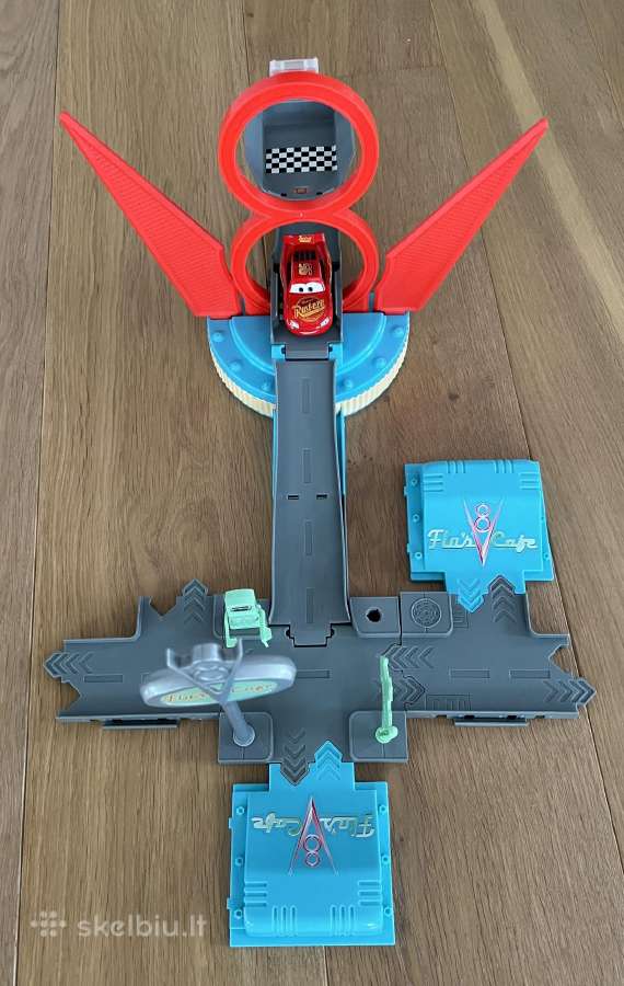 Disney Pixar Cars automobilių trasų priedai Mattel - nuotraukos Nr. 3