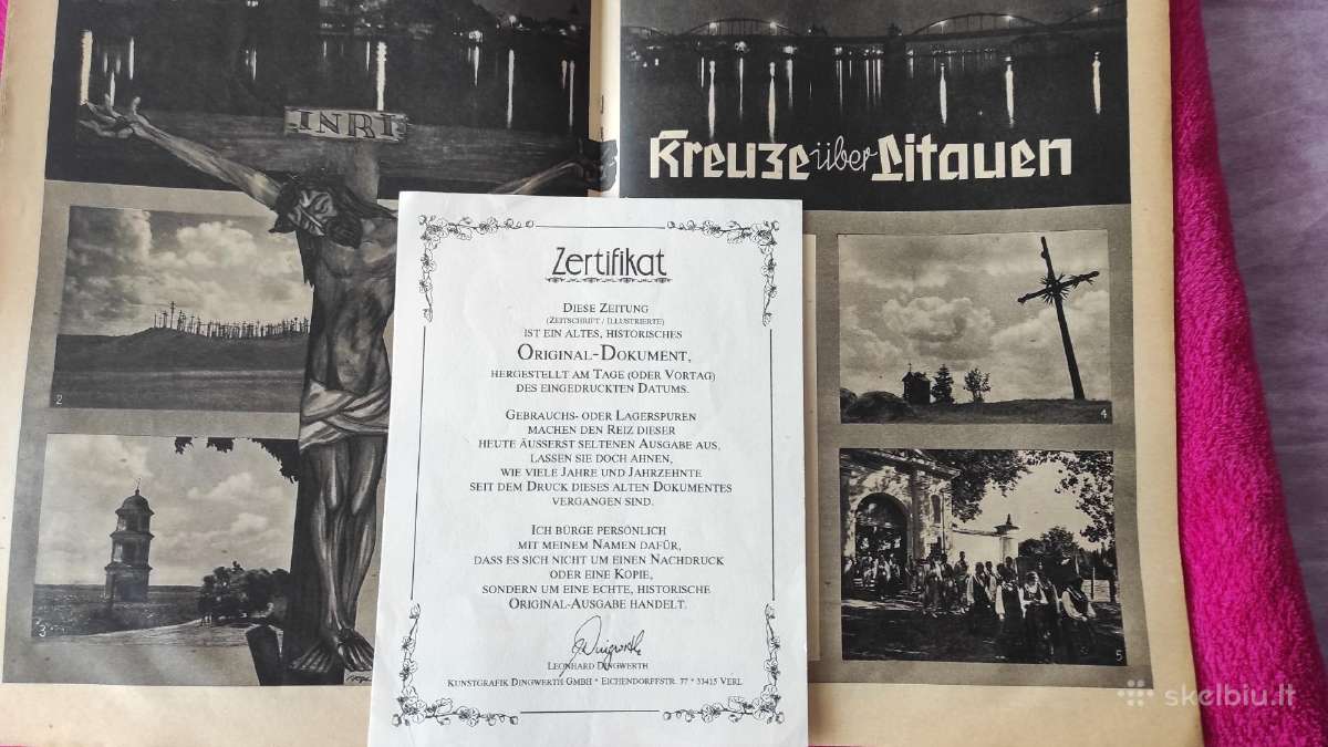 Nacių žurnalas apie Lietuvą 1939 metais su daugybe - nuotraukos Nr. 2