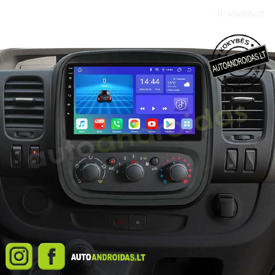 Opel Vivaro B Renault Traffic 3 Android multimedia