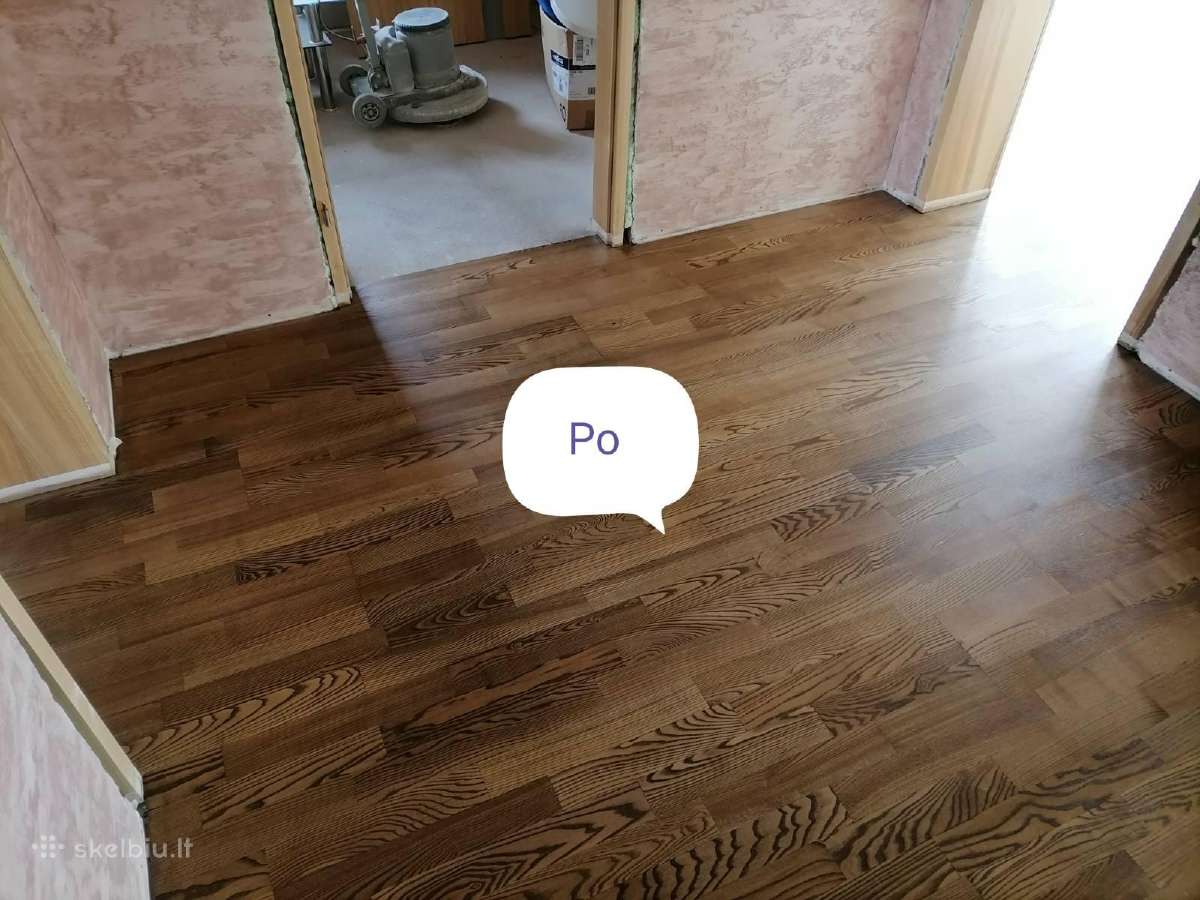 Parketo šlifavimas, laiptų restauravimas - nuotraukos Nr. 14