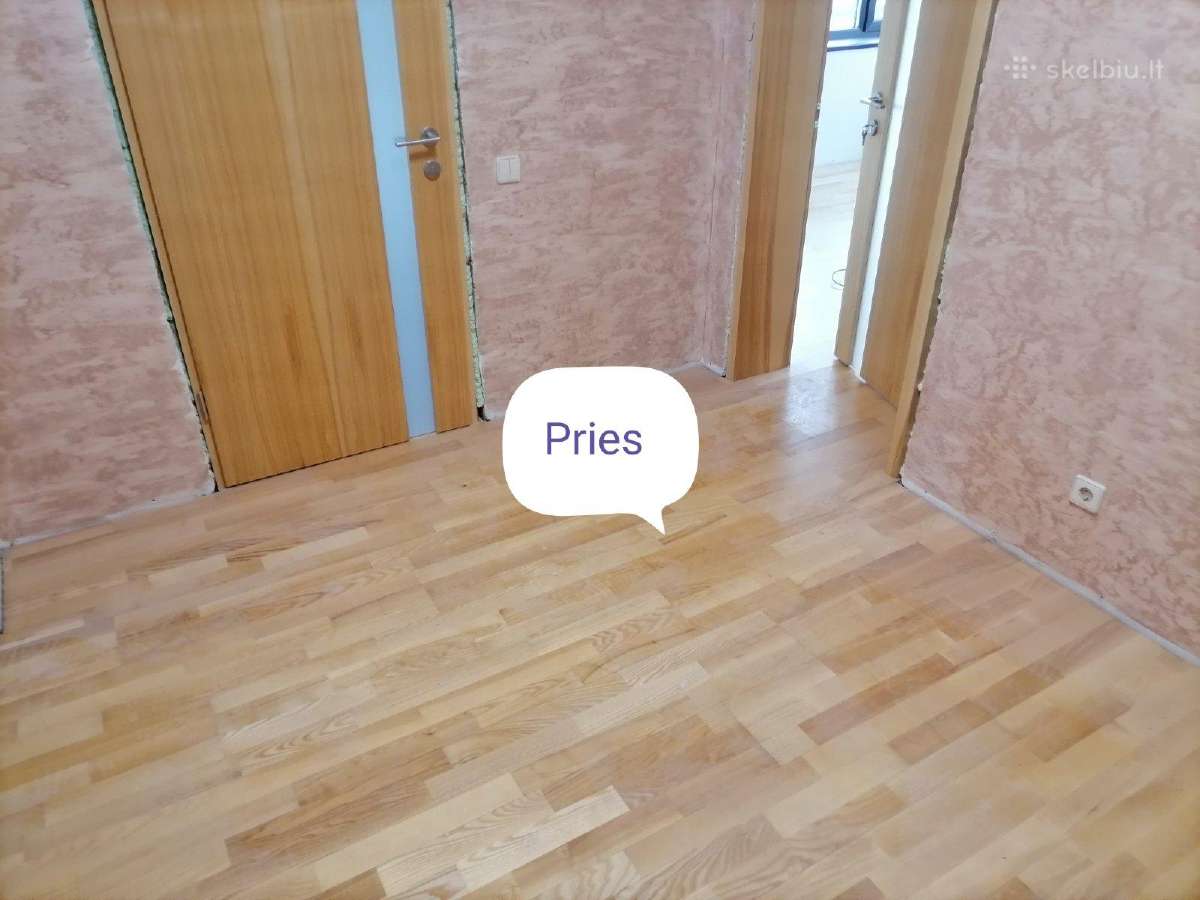 Parketo šlifavimas, laiptų restauravimas - nuotraukos Nr. 13