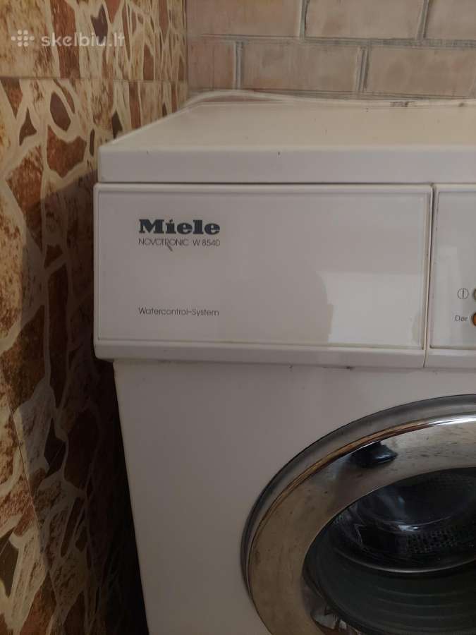 Skalbimo masina Miele w8540 dalimis