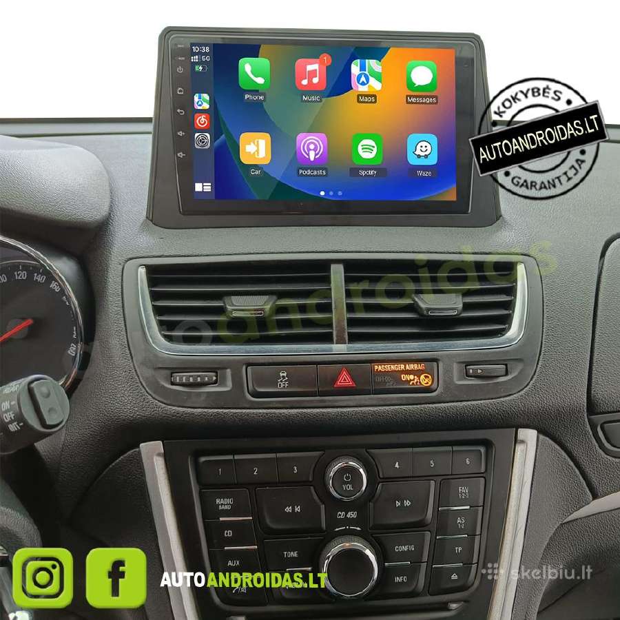 Opel Mokka 1 2012-16 Android multimedia WiFi/GPS