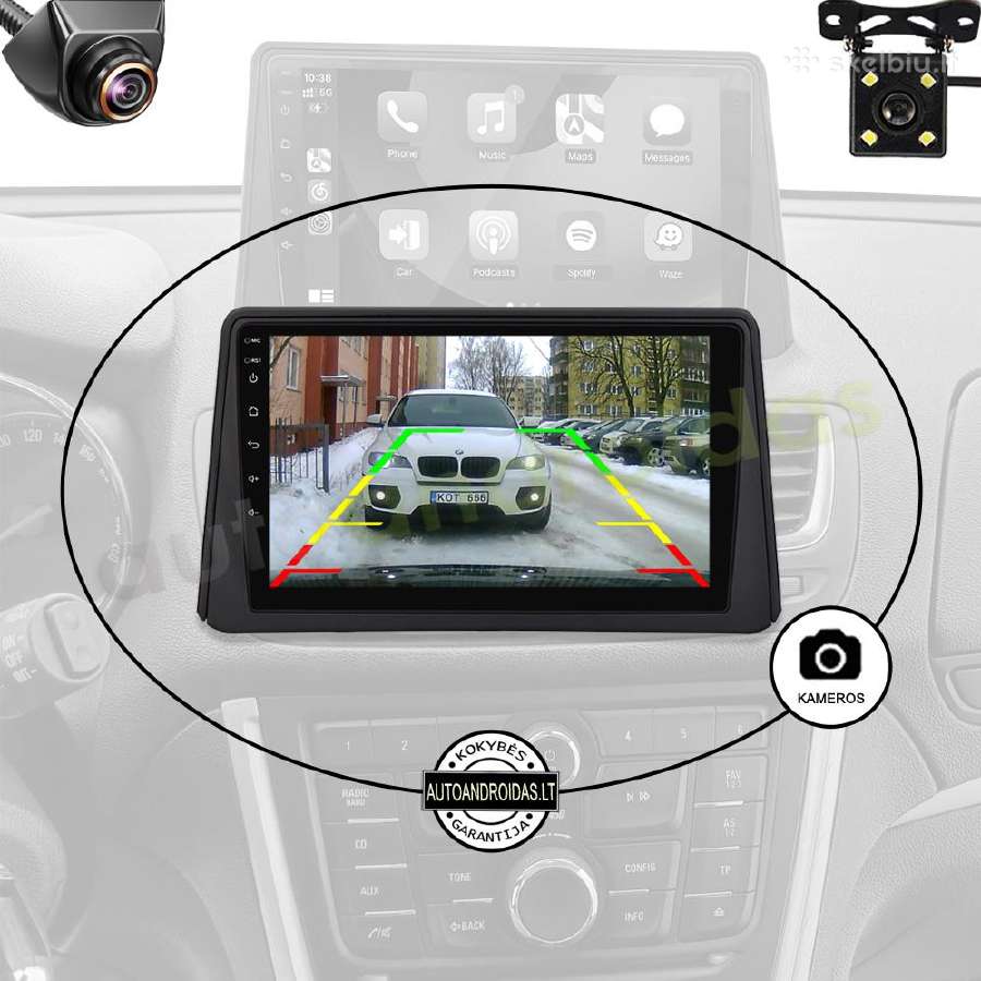 Opel Mokka 1 2012-16 Android multimedia WiFi/GPS - nuotraukos Nr. 7