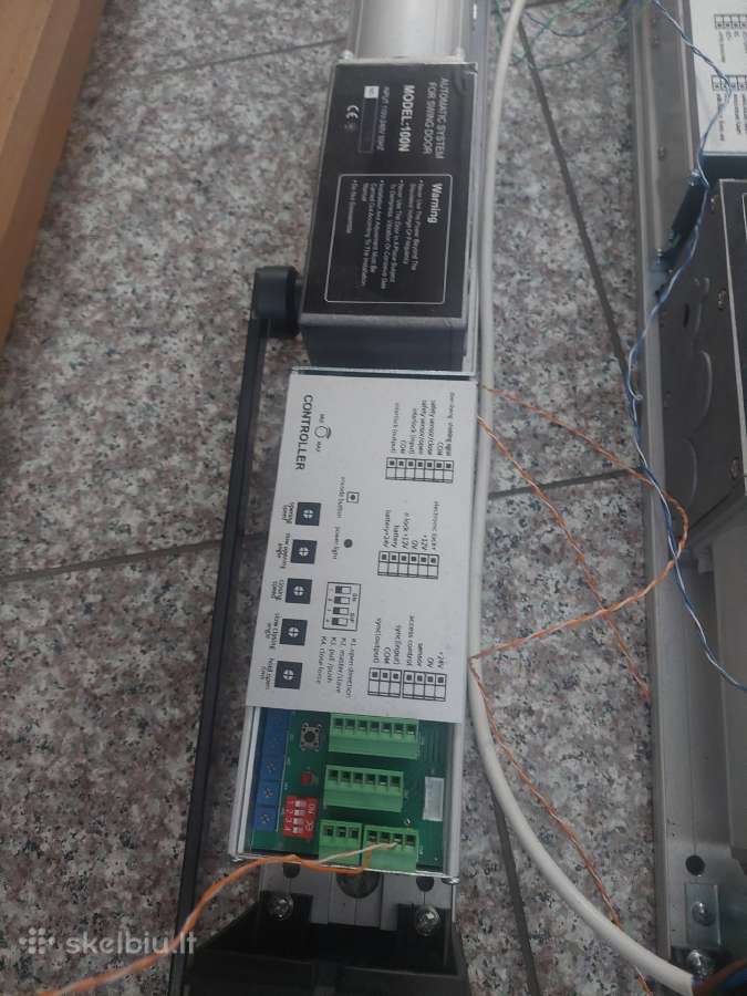 Parduodamos elektrinės durų pavaros Dsw-100n - nuotraukos Nr. 3
