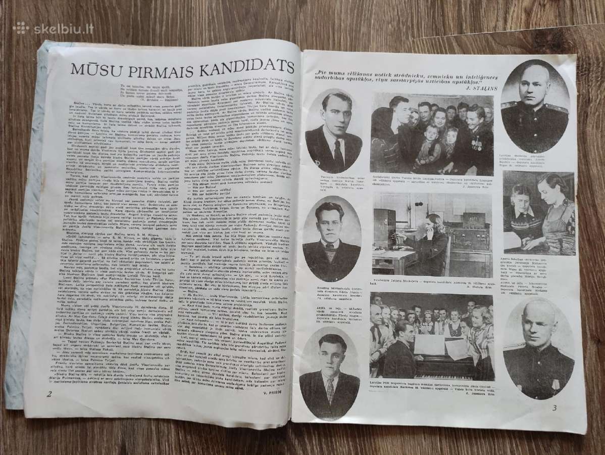Žurnalas ,Žvaigždė" 1951m. nr.4 - nuotraukos Nr. 3
