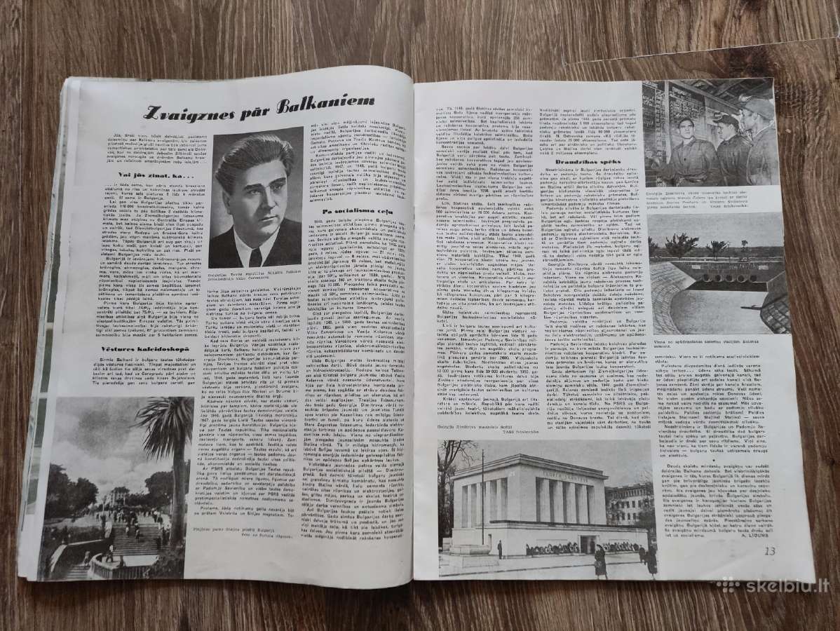 Žurnalas ,Žvaigždė" 1951m. nr.4 - nuotraukos Nr. 9