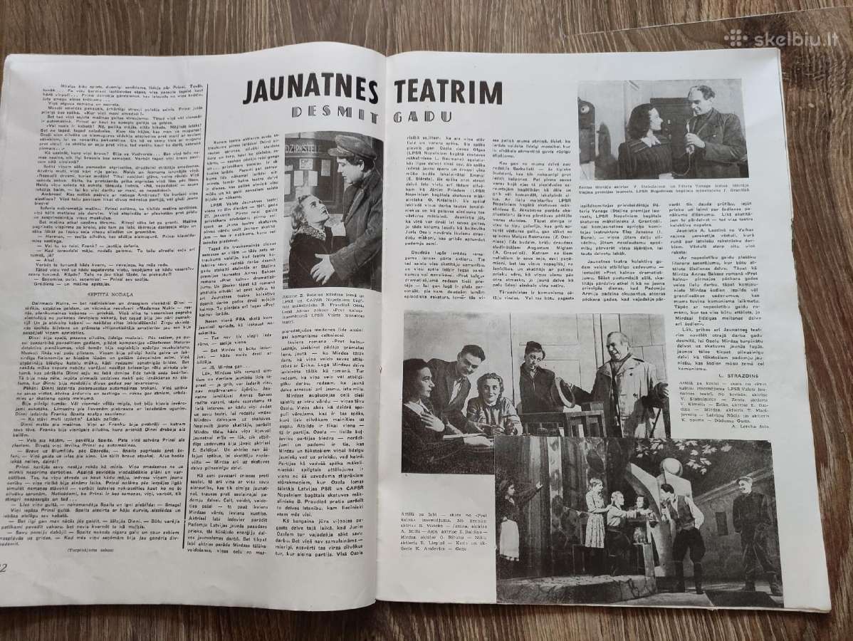 Žurnalas ,Žvaigždė" 1951m. nr.4 - nuotraukos Nr. 11