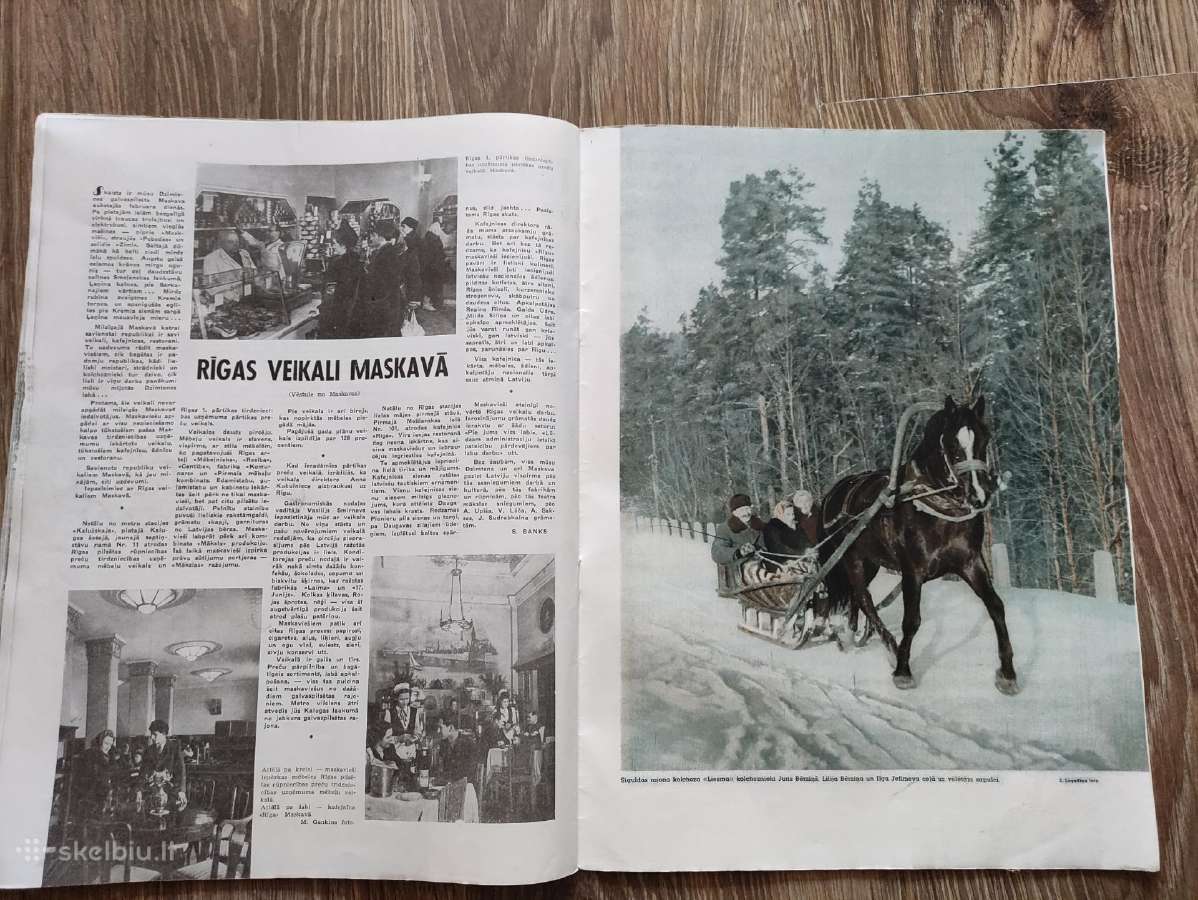 Žurnalas ,Žvaigždė" 1951m. nr.4 - nuotraukos Nr. 12