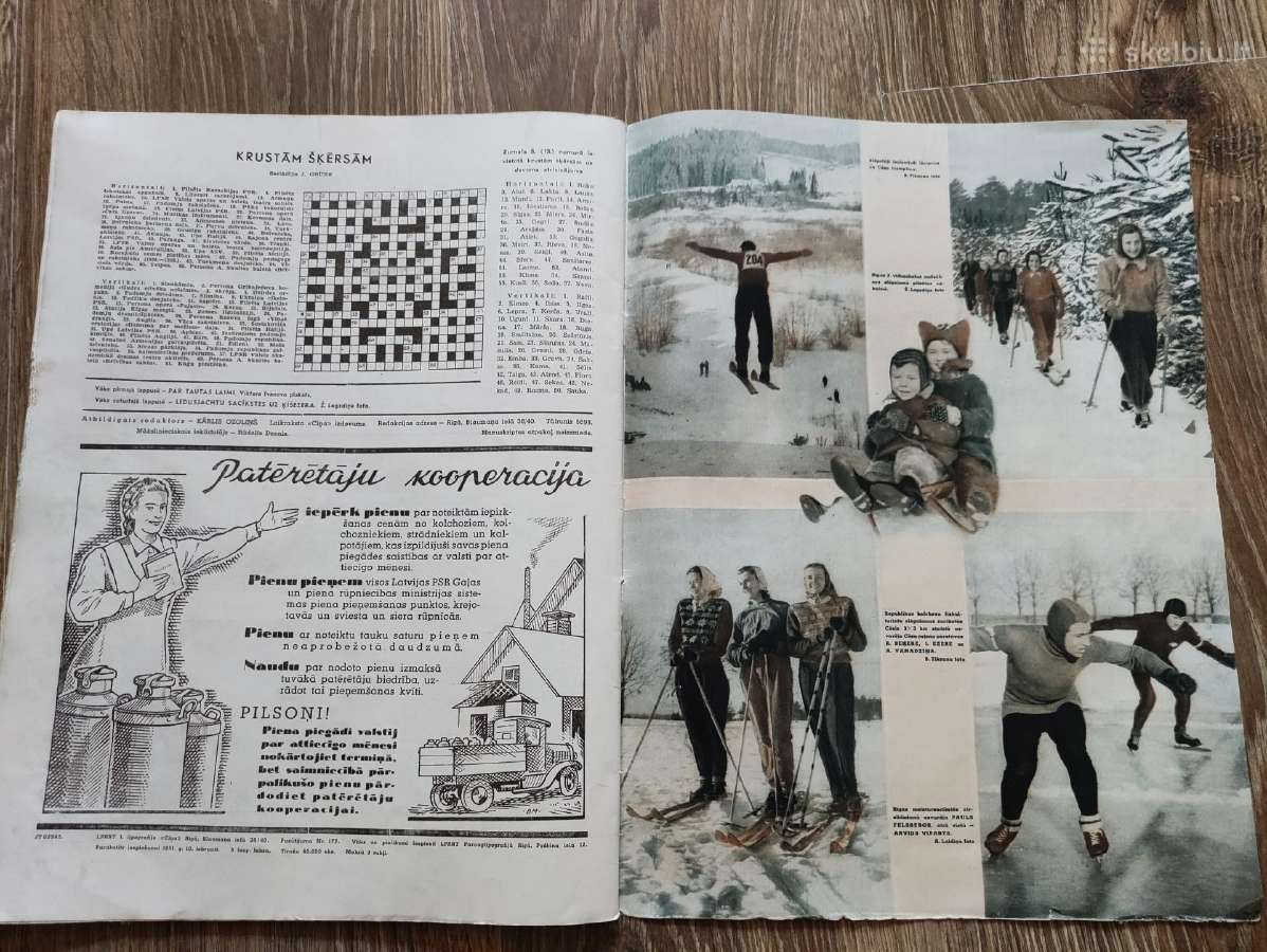 Žurnalas ,Žvaigždė" 1951m. nr.4 - nuotraukos Nr. 16