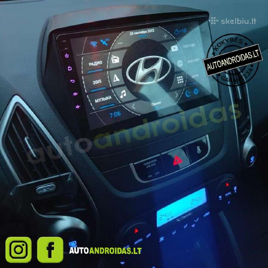 Hyundai Ix35 Tuscon 2 2009-15 Android multimedia