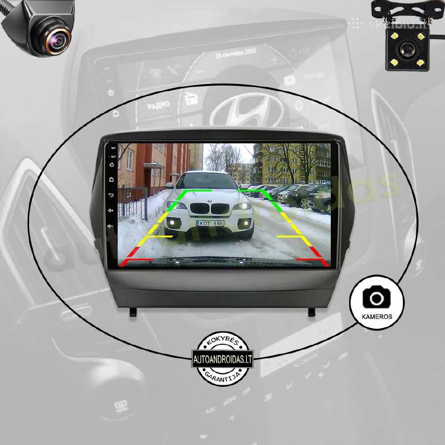 Hyundai Ix35 Tuscon 2 2009-15 Android multimedia - nuotraukos Nr. 7