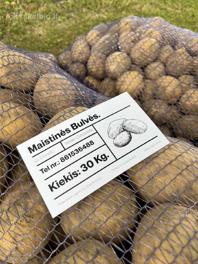 Maistinės bulvės 0,50ct - nuotraukos Nr. 5