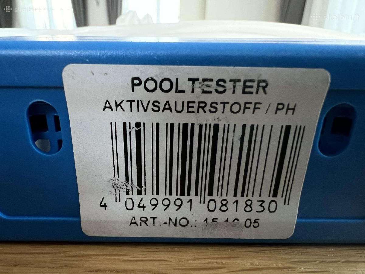 Testeris O2 ir Ph nustatymui baseinuose, Lovibond® - nuotraukos Nr. 3