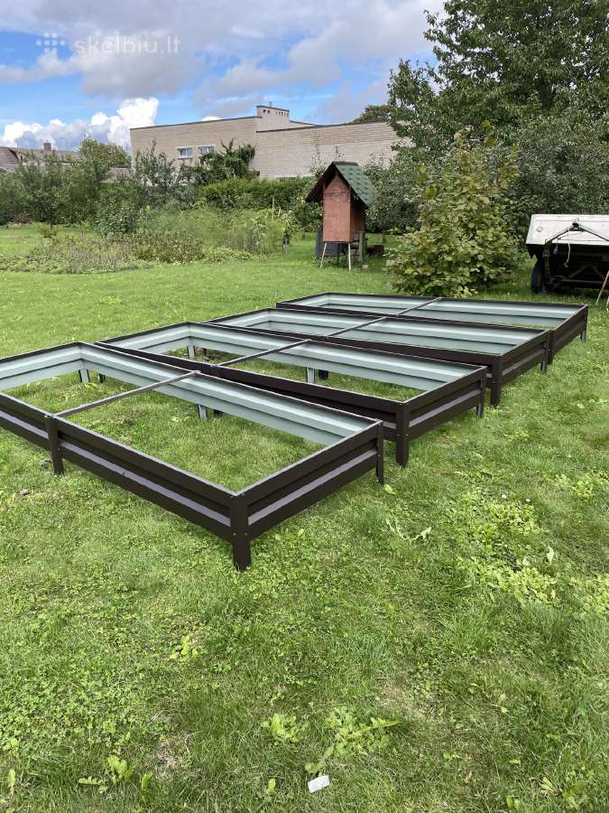 Pakeltos Skardines Lysvės ir Komposto dėžės - nuotraukos Nr. 12