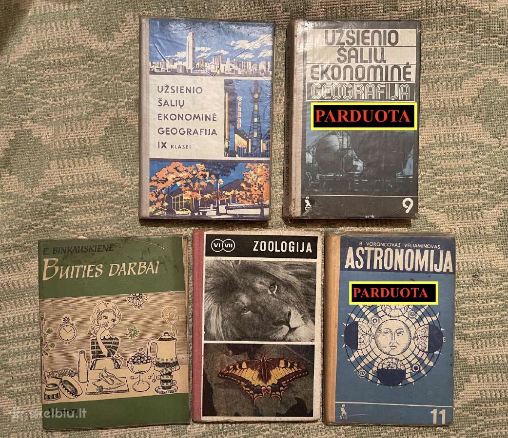 Seni mokykliniai vadovėliai - nuotraukos Nr. 13