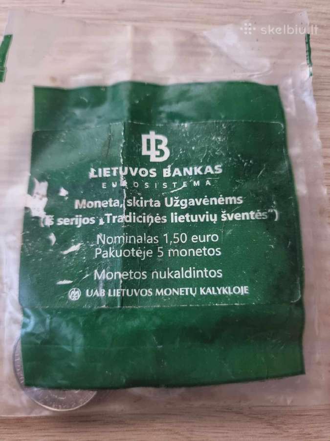 Lietuvos Banko Užgavėnės - 5 vnt. monetų rinkinys