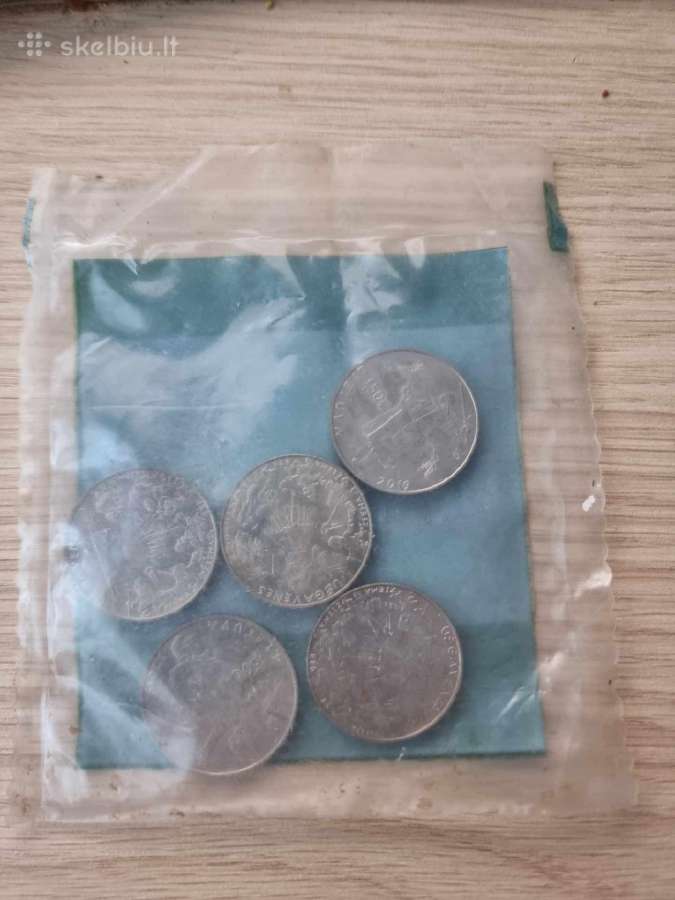 Lietuvos Banko Užgavėnės - 5 vnt. monetų rinkinys - nuotraukos Nr. 2