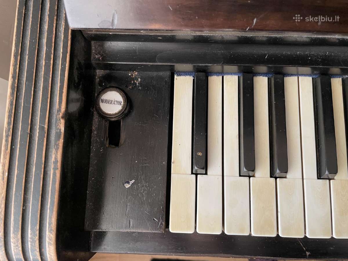 Antikvarinis pianinas,nesuderintas,išsivežti patie - nuotraukos Nr. 3